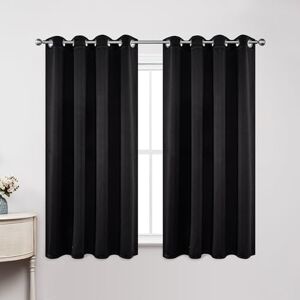 Joydeco Blackout Curtains 72 Inch Length 2 Panels Set, Thermal Insulated Long Drapes 2 Burg, Room Darkening Grommet Curtains for Living Room Bedroom Window Joydeco Blackout Curtains 72 Inch Length 2 Panels Set, Thermal Insulated Long Drapes 2 Burg, Room Darkening Grommet Curtains for Living Room Bedroom Window
