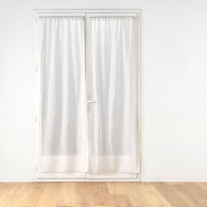 Douceur d'Intérieur , 2 x 70 x 200cm Norin Linen Look Woven Straight Curtain Pole Douceur d'Intérieur , 2 x 70 x 200cm Norin Linen Look Woven Straight Curtain Pole