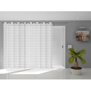 Soleil d'ocre , Louis Net Curtain Bay Window, Polyester, White, 280x250 cm Soleil d'ocre , Louis Net Curtain Bay Window, Polyester, White, 280x250 cm