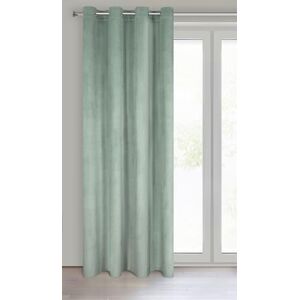 Eurofirany Velvet Super Soft Curtain with Eyelets 1 Panel, Room Darkening Window Treartment, Drapes for Bedroom, Kitchen, Living Room, W53 x L98, Light Mint Eurofirany Velvet Super Soft Curtain with Eyelets 1 Panel, Room Darkening Window Treartment, Drapes for Bedroom, Kitchen, Living Room, W53 x L98, Light Mint