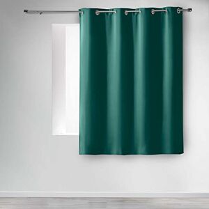 Douceur d'Intérieur Douceur d'Interieur 135 x 180 cm Eyelet Curtains, Green Douceur d'Intérieur Douceur d'Interieur 135 x 180 cm Eyelet Curtains, Green
