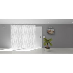 Soleil d'ocre Net Curtain with Bay Window, Polyester, White, 280 x 250 cm Soleil d'ocre Net Curtain with Bay Window, Polyester, White, 280 x 250 cm