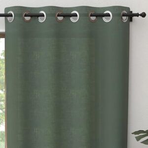 Soleil d'Ocre Kaki Cotton Curtain - Curtain Soleil d'Ocre Kaki Cotton Curtain - Curtain