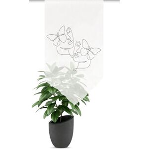 HOME WOHNIDEEN Window Curtain Voile Digital Print Sylia HOME WOHNIDEEN Window Curtain Voile Digital Print Sylia