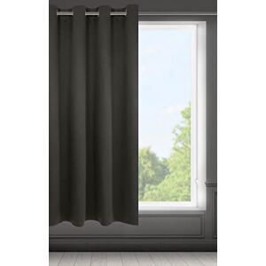 Eurofirany LOGAN Blackout Curtain 1 Unit Eyelets, Light blocking Room Darkening Bedroom Living Room, W55 x L69, Graphite Grey Eurofirany LOGAN Blackout Curtain 1 Unit Eyelets, Light blocking Room Darkening Bedroom Living Room, W55 x L69, Graphite Grey