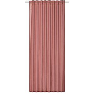 Elbersdrucke Air 06 201814 Curtain with Concealed Tabs Cognac Red Semi-Transparent 255 x 140 cm Elbersdrucke Air 06 201814 Curtain with Concealed Tabs Cognac Red Semi-Transparent 255 x 140 cm