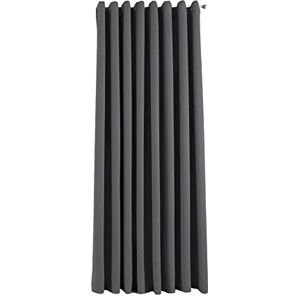 Gardinenbox NewYork Opaque Curtain Dark Grey H x W 245 x 295 cm Pack of 1 Thermal Blackout Curtain Blackout Eyelet Sound-Absorbing Oeko-Tex UV Protection Tieback 201920600 Gardinenbox NewYork Opaque Curtain Dark Grey H x W 245 x 295 cm Pack of 1 Thermal Blackout Curtain Blackout Eyelet Sound-Absorbing Oeko-Tex UV Protection Tieback 201920600