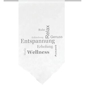 HOME WOHNIDEEN Window Curtain Voile Digital Print Auszeit HOME WOHNIDEEN Window Curtain Voile Digital Print Auszeit