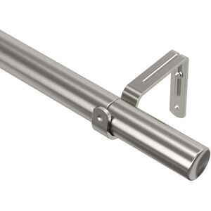 Umbra Zen 1" Expandable Curtain Rod, 64-127", 162-325 cm, Nickel Umbra Zen 1" Expandable Curtain Rod, 64-127", 162-325 cm, Nickel