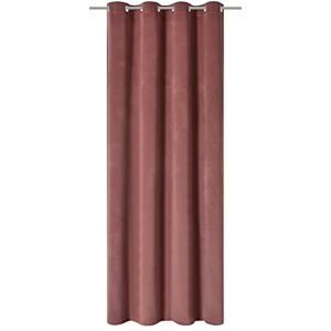 Elbersdrucke Eyelet Curtain Cosy 14 Dusky Pink Opaque 255 x 140 cm 201784 Curtain for Living Room Bedroom Kitchen Hallway Children's Room Elbersdrucke Eyelet Curtain Cosy 14 Dusky Pink Opaque 255 x 140 cm 201784 Curtain for Living Room Bedroom Kitchen Hallway Children's Room