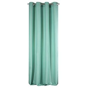 Eurofirany ADORE Sheer Eyelets-1 Unit, Window Curtain, Semi Transparent, for Bedroom Living Room Lounge Kitchen, 140g m², 140x250 cm, Mint, Polyester, W55 x L98 Eurofirany ADORE Sheer Eyelets-1 Unit, Window Curtain, Semi Transparent, for Bedroom Living Room Lounge Kitchen, 140g m², 140x250 cm, Mint, Polyester, W55 x L98