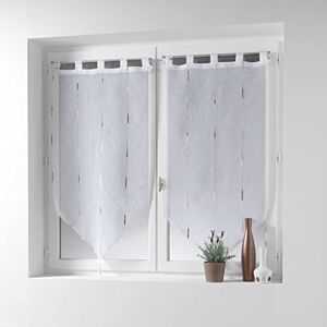 Douceur d'Intérieur Chenille Curtains Polyester Natural 2 x 70 x 240 cm x 2 Pair Douceur d'Intérieur Chenille Curtains Polyester Natural 2 x 70 x 240 cm x 2 Pair