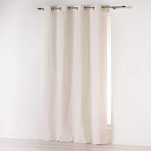Douceur d'Intérieur Absolu Microfibre Curtain with Eyelets, Plain, Polyester, polyester, natural, 140 cm x 260 cm Douceur d'Intérieur Absolu Microfibre Curtain with Eyelets, Plain, Polyester, polyester, natural, 140 cm x 260 cm