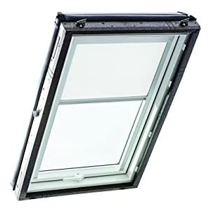 Roto Original Blackout Roller Blind ZRV Almost Complete Blackout Guide Rail Silver for Roof Windows Series Designo R4/R7 and Classic 43/73 With Size 114/118 11/11 White Roto Original Blackout Roller Blind ZRV Almost Complete Blackout Guide Rail Silver for Roof Windows Series Designo R4/R7 and Classic 43/73 With Size 114/118 11/11 White