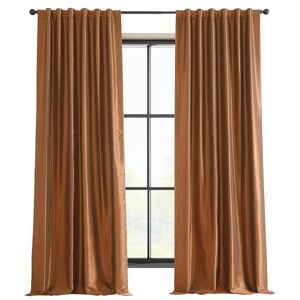 HPD Half Price Drapes Faux Silk Blackout Curtains 84 Inches Long for Bedroom & Living Room Vintage Textured Blackout Curtain (1 Panel), 50W x 84L, Copper Kettle HPD Half Price Drapes Faux Silk Blackout Curtains 84 Inches Long for Bedroom & Living Room Vintage Textured Blackout Curtain (1 Panel), 50W x 84L, Copper Kettle