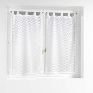 Douceur d'Intérieur , Odilia Pair of Net Curtains with Loops (2 x 60 x 120 cm) Mesh Douceur d'Intérieur , Odilia Pair of Net Curtains with Loops (2 x 60 x 120 cm) Mesh