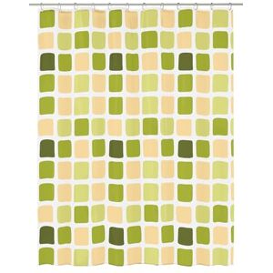 Kleine Wolke 180 x 200 cm Sonny Shower Curtain, Green Kleine Wolke 180 x 200 cm Sonny Shower Curtain, Green