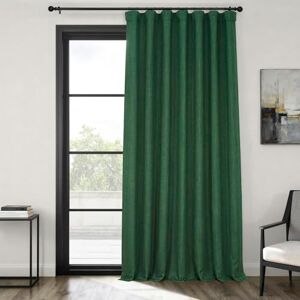 HPD Half Price Drapes Faux Linen Textured Room Darkening Curtains for Bedroom 108 Inches Long (1 Panel), 100W X 108L Extra Wide Curtains for Living Room Home Decor, Key Green HPD Half Price Drapes Faux Linen Textured Room Darkening Curtains for Bedroom 108 Inches Long (1 Panel), 100W X 108L Extra Wide Curtains for Living Room Home Decor, Key Green