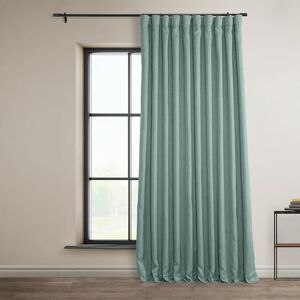 HPD Half Price Drapes Faux Linen Textured Room Darkening Curtains for Bedroom 108 Inches Long (1 Panel), 100W X 108L Extra Wide Curtains for Living Room Home Decor, Sea Thistle HPD Half Price Drapes Faux Linen Textured Room Darkening Curtains for Bedroom 108 Inches Long (1 Panel), 100W X 108L Extra Wide Curtains for Living Room Home Decor, Sea Thistle