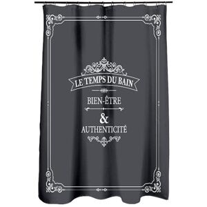 Douceur d'Intérieur Shower Curtain 180 x 200 cm Polyester Vintage Print Douceur d'Intérieur Shower Curtain 180 x 200 cm Polyester Vintage Print