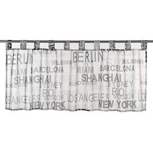 Elbersdrucke Bistro Curtain City 07 Semi-Transparent 48 x 140 cm Elbersdrucke Bistro Curtain City 07 Semi-Transparent 48 x 140 cm