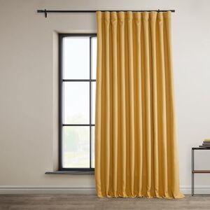 HPD Half Price Drapes Faux Darkening Curtains-84 Inches Long Extra Wide Luxury Curtains for Bedroom & Living Room (1 Panel), 100W X 84L, Dandelion Gold, Linen, 100" W x 84" L (Pack of 1) HPD Half Price Drapes Faux Darkening Curtains-84 Inches Long Extra Wide Luxury Curtains for Bedroom & Living Room (1 Panel), 100W X 84L, Dandelion Gold, Linen, 100" W x 84" L (Pack of 1)