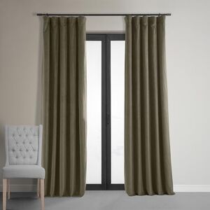 HPD Half Price Drapes Signature Velvet Thermal Blackout Curtains for Living Room 84 Inch Long (1 Panel) Rod Pocket Insulated Blackout Curtains for Bedroom Window Curtains, 50W x 84L, Denver Taupe HPD Half Price Drapes Signature Velvet Thermal Blackout Curtains for Living Room 84 Inch Long (1 Panel) Rod Pocket Insulated Blackout Curtains for Bedroom Window Curtains, 50W x 84L, Denver Taupe