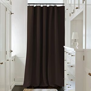 NICETOWN Window Curtains Blackout Panel Solid Rod Pocket and Back Tab Thermal Insulated Blackout Drape for Theater (Toffee Brown, 70 inches x 108 inches, 1 PC) NICETOWN Window Curtains Blackout Panel Solid Rod Pocket and Back Tab Thermal Insulated Blackout Drape for Theater (Toffee Brown, 70 inches x 108 inches, 1 PC)