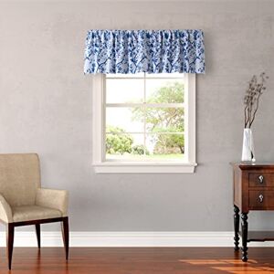 Laura Ashley Home Charlotte Blue Cotton Valance - Curtain Laura Ashley Home Charlotte Blue Cotton Valance - Curtain