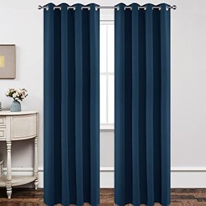 Joydeco Blackout Curtains 120 Inch Length 2 Panels Set, Thermal Insulated Long Curtains& Drapes 2 Burg, Christmas Drapes for Living Room Bedroom Window Joydeco Blackout Curtains 120 Inch Length 2 Panels Set, Thermal Insulated Long Curtains& Drapes 2 Burg, Christmas Drapes for Living Room Bedroom Window