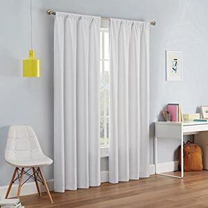 Eclipse Kendall Modern Blackout Thermal Rod Pocket Window Curtain for Bedroom or Living Room (1 Panel), 42 in x 63 in, Pink Eclipse Kendall Modern Blackout Thermal Rod Pocket Window Curtain for Bedroom or Living Room (1 Panel), 42 in x 63 in, Pink