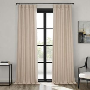 HPD Half Price Drapes Faux Linen Textured Room Darkening Curtains for Bedroom 120 Inches Long (1 Panel), 50W X 120L Curtains for Living Room Home Decor, Thatched Tan HPD Half Price Drapes Faux Linen Textured Room Darkening Curtains for Bedroom 120 Inches Long (1 Panel), 50W X 120L Curtains for Living Room Home Decor, Thatched Tan
