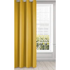 Eurofirany LOGAN Extra Long Blackout Curtain 1 Unit Eyelets, Light blocking Room Darkening Bedroom Living Room, W53 x L98, Mustard Yellow Eurofirany LOGAN Extra Long Blackout Curtain 1 Unit Eyelets, Light blocking Room Darkening Bedroom Living Room, W53 x L98, Mustard Yellow
