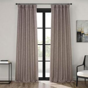 HPD Half Price Drapes Faux Linen Textured Room Darkening Curtains for Bedroom 96 Inches Long (1 Panel), 50W X 96L Curtains for Living Room Home Decor, Mink HPD Half Price Drapes Faux Linen Textured Room Darkening Curtains for Bedroom 96 Inches Long (1 Panel), 50W X 96L Curtains for Living Room Home Decor, Mink