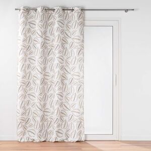Douceur d'Intérieur , Curtain with eyelets (140 x 260 cm) Alma Natural, Printed Polyester Douceur d'Intérieur , Curtain with eyelets (140 x 260 cm) Alma Natural, Printed Polyester
