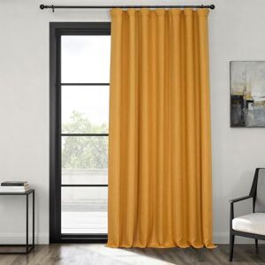 HPD Half Price Drapes Faux Linen Room Darkening Curtains 96 Inches Long Extra Wide Luxury Linen Curtains for Bedroom & Living Room (1 Panel), 100W X 96L, Dandelion Gold HPD Half Price Drapes Faux Linen Room Darkening Curtains 96 Inches Long Extra Wide Luxury Linen Curtains for Bedroom & Living Room (1 Panel), 100W X 96L, Dandelion Gold