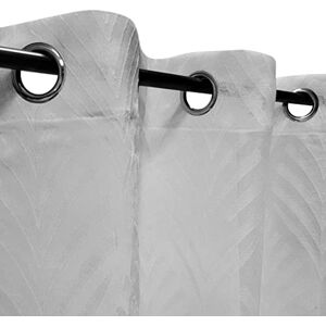 Atout Ciel Eyelet Curtains 140 x 240 cm Grey Atout Ciel Eyelet Curtains 140 x 240 cm Grey