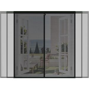 Sekey Can be Shortened DIY Fly Screen Window Cut to Size Mosquito Net Adhesive Mounting No Drilling 150 x 150 cm Black Sekey Can be Shortened DIY Fly Screen Window Cut to Size Mosquito Net Adhesive Mounting No Drilling 150 x 150 cm Black