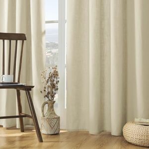 Joydeco Linen Curtains 90 Inch Length 2 Panels Set, Light Filtering, Pistachio Shell, Living Room Curtains Joydeco Linen Curtains 90 Inch Length 2 Panels Set, Light Filtering, Pistachio Shell, Living Room Curtains