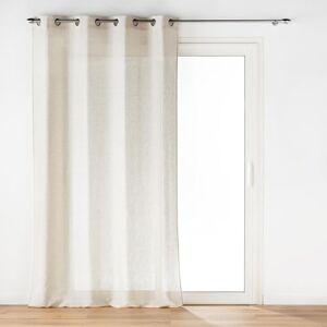 Douceur d'Intérieur , Curtain with eyelets (140 x 240 cm) Pauline, Polyester & Linen Douceur d'Intérieur , Curtain with eyelets (140 x 240 cm) Pauline, Polyester & Linen