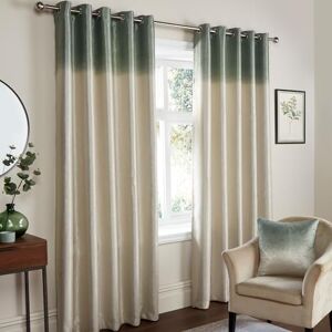 Fusion Sage Green Curtains W46 x L72 for Living Room, Bedroom, Office, Eyelet, Thermal Curtains, Ring Top, 2 Panels for Home and Window, Ombre Green Strata, OMSGN46726LPU Fusion Sage Green Curtains W46 x L72 for Living Room, Bedroom, Office, Eyelet, Thermal Curtains, Ring Top, 2 Panels for Home and Window, Ombre Green Strata, OMSGN46726LPU