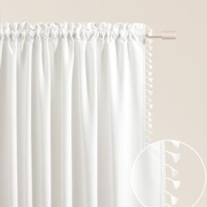 ROOM99 Lara Curtain with Ruffle Tape, 140 x 260 cm, Width x Height Sliding Curtains, Modern Curtain, Living Room, Bedroom, Ecru, 1 Piece ROOM99 Lara Curtain with Ruffle Tape, 140 x 260 cm, Width x Height Sliding Curtains, Modern Curtain, Living Room, Bedroom, Ecru, 1 Piece