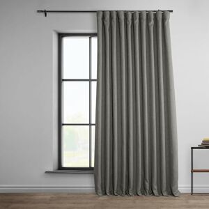 HPD Half Price Drapes BOCH-LN185-P Faux Darkening Curtains-96 Inches Long Extra Wide Luxury Linen Curtains for Bedroom & Living Room (1 Panel), 100W x 96L, Blazer Grey HPD Half Price Drapes BOCH-LN185-P Faux Darkening Curtains-96 Inches Long Extra Wide Luxury Linen Curtains for Bedroom & Living Room (1 Panel), 100W x 96L, Blazer Grey