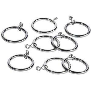 Merriway BH03221 (8 Pcs) Metal Curtain Drapery Pole Rod Rings with Loose Eye, Inner Diameter 35mm (1.3/8 inch) Outer Diameter 42mm (1.5/8 inch) Bright Chrome Pack of 8 Pieces Merriway BH03221 (8 Pcs) Metal Curtain Drapery Pole Rod Rings with Loose Eye, Inner Diameter 35mm (1.3/8 inch) Outer Diameter 42mm (1.5/8 inch) Bright Chrome Pack of 8 Pieces