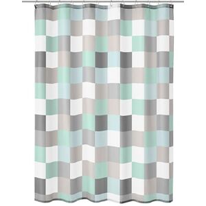 Kleine Wolke Check Shower Curtain, Textile PES, Mare, 180 x 200 cm Kleine Wolke Check Shower Curtain, Textile PES, Mare, 180 x 200 cm