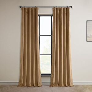 HPD Half Price Drapes Heritage Plush Velvet 84 Inches Long Darkening Curtains for Bedroom & Living Room 50W x 84L, (1 Panel), Spiced Rum, 50" W x 84" L (Pack of 1) HPD Half Price Drapes Heritage Plush Velvet 84 Inches Long Darkening Curtains for Bedroom & Living Room 50W x 84L, (1 Panel), Spiced Rum, 50" W x 84" L (Pack of 1)