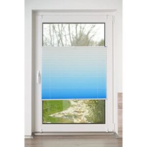 K-HOME Gradient Blinds - 210cm - Blue - Child & Sun Protection K-HOME Gradient Blinds - 210cm - Blue - Child & Sun Protection