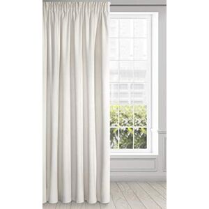 Eurofirany Soft Plain Opaque Velvet Curtain with Rufflette Tape For Rail 1 Unit, Thick Fluffy Panel Drape Classic Glamour Elegant Living Room Bedroom, W55'' x L106'', 140x270 cm, Cream Eurofirany Soft Plain Opaque Velvet Curtain with Rufflette Tape For Rail 1 Unit, Thick Fluffy Panel Drape Classic Glamour Elegant Living Room Bedroom, W55'' x L106'', 140x270 cm, Cream
