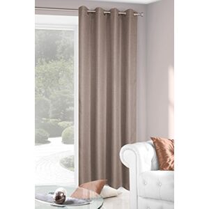 Eurofirany EuroF Irany ZAS Kaka Blackout Curtain Eyelet Curtain Jack/Jack, Polyester, brown, 0.02 X 140 X 250 CM Eurofirany EuroF Irany ZAS Kaka Blackout Curtain Eyelet Curtain Jack/Jack, Polyester, brown, 0.02 X 140 X 250 CM