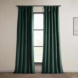 HPD Half Price Drapes Heritage Plush Velvet Curtains 96 Inches Long Room Darkening Curtains for Bedroom & Living Room 50W x 96L, (1 Panel), Forestry Green HPD Half Price Drapes Heritage Plush Velvet Curtains 96 Inches Long Room Darkening Curtains for Bedroom & Living Room 50W x 96L, (1 Panel), Forestry Green